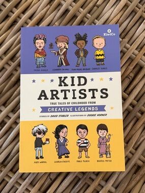 Kiwi Co Kid Artists Book - True Tales of Childhood from Creative Legends - cute!